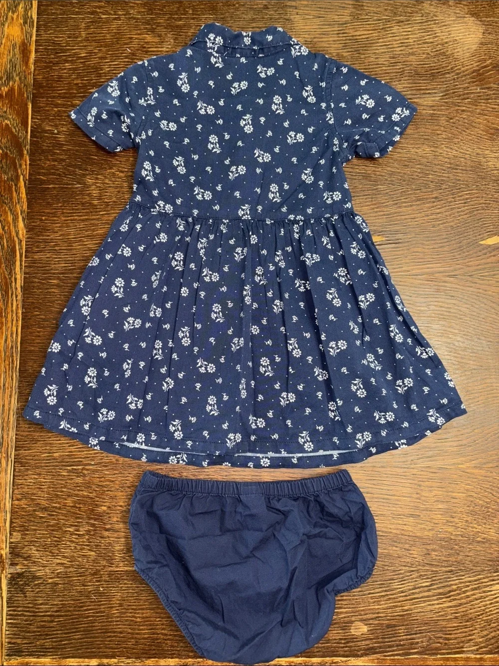 Carter's 5-Piece Set Floral & Denim Dresses Bloomers & Cardigan Baby Girl 24 mo